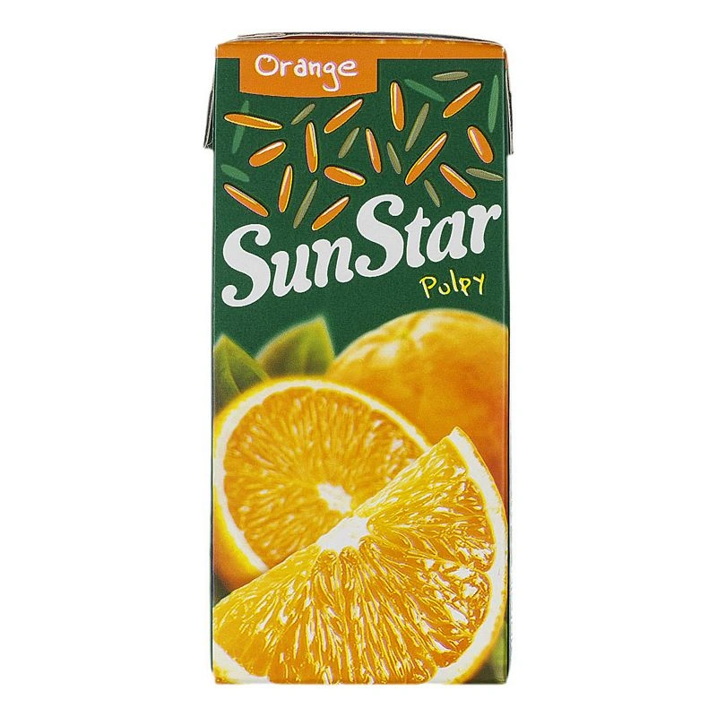 ابمیوه پرتقال پالپ دار 200سی سی