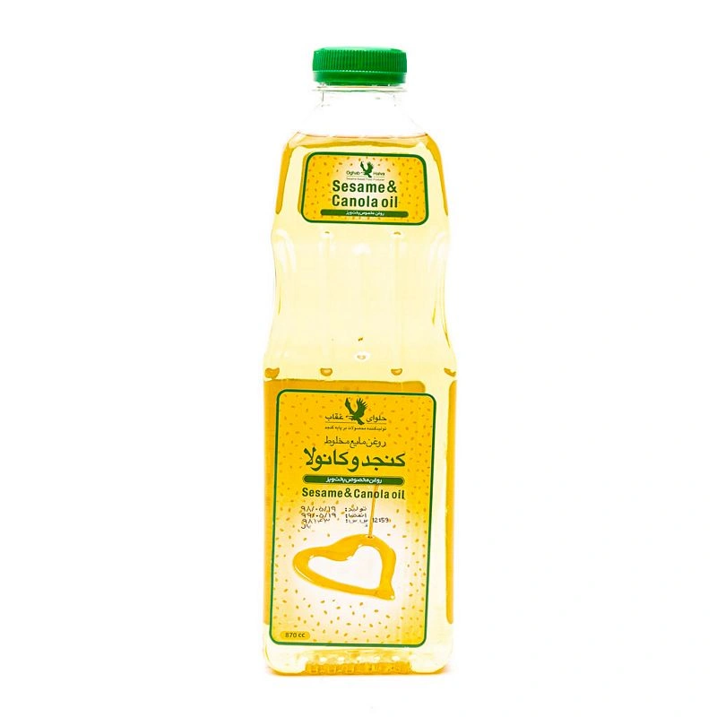 روغن پخت و پز حاوی کانولا و کنجد