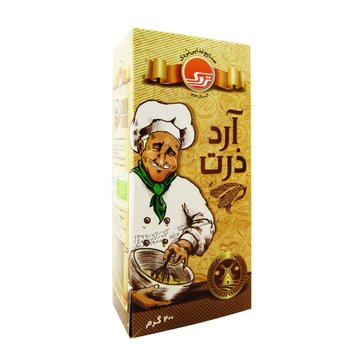 آرد ذرت200گ تردک