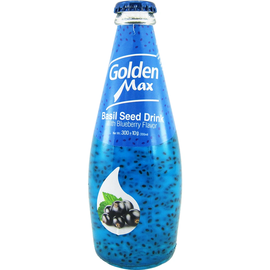 نوشیدنی تخم شربتی بلوبری گلدن مکس