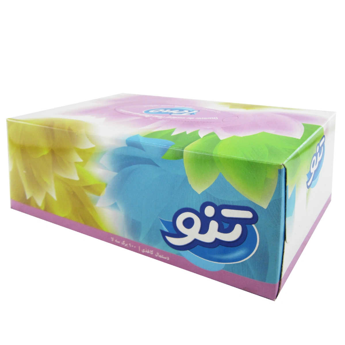 دستمال کاغذی تنو 100برگ 3لا