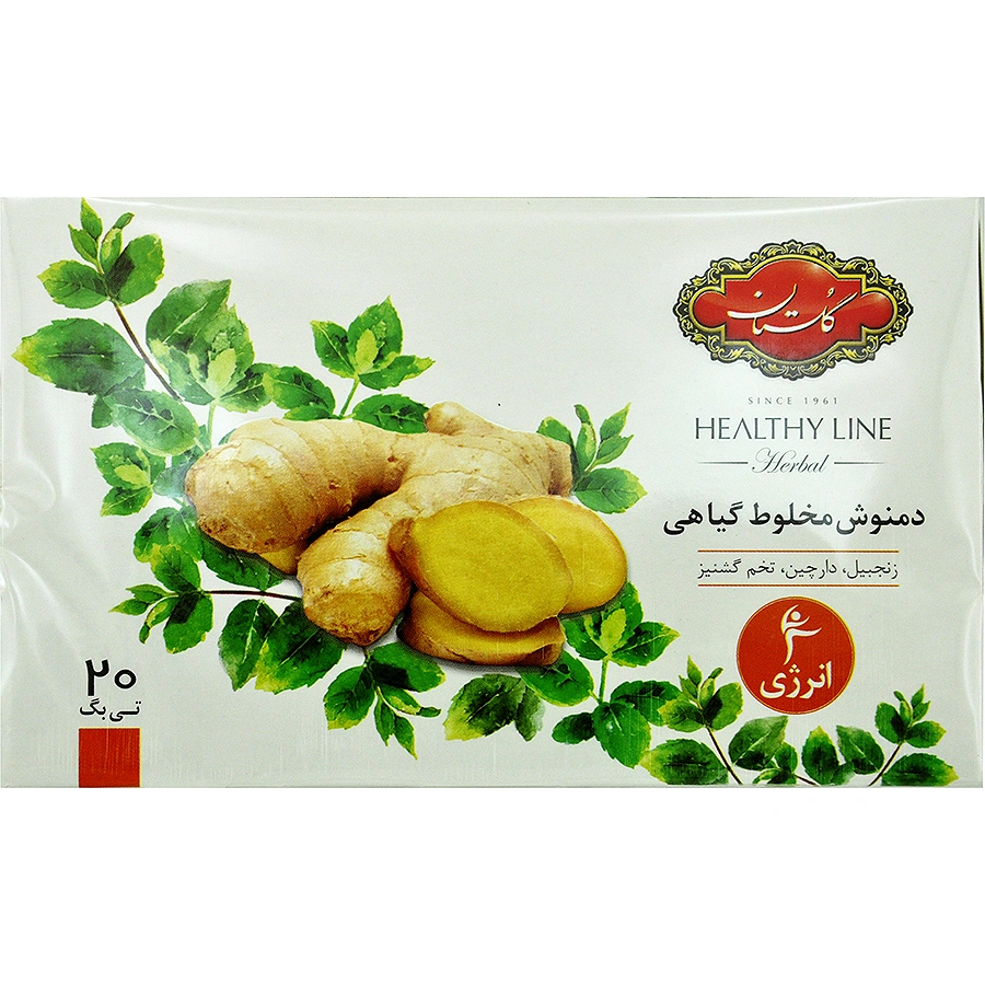 دمنوش انرژی زا 20عددی گلستان