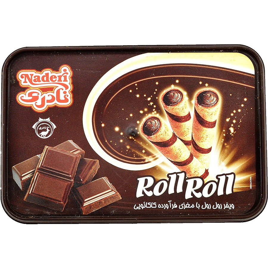 ویفر رولی خانواده شکلاتی
