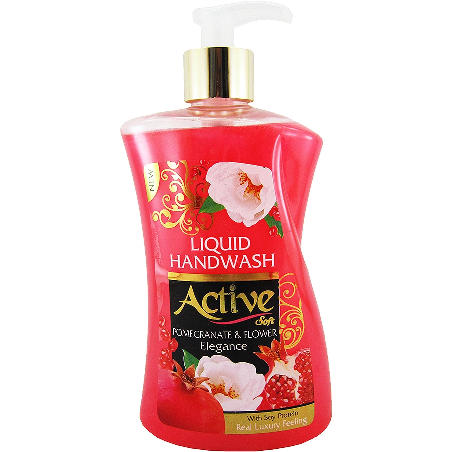 مایع دستشویی صورتی اکتیو