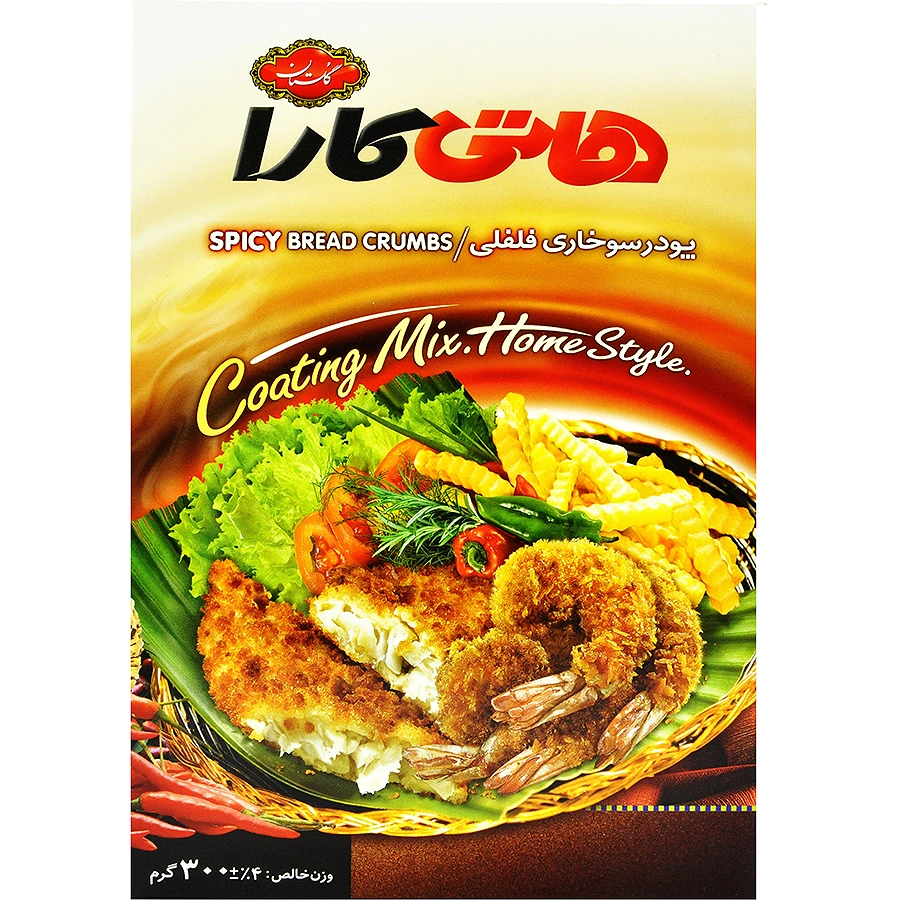 پودر سوخاری فلفلی تند 300گ هاتی کارا