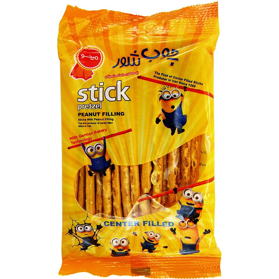 چوب شور مغز بادام زمینی مینو