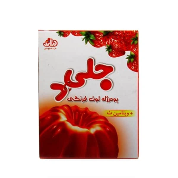 پودر ژله توت فرنگی 100گ جلید