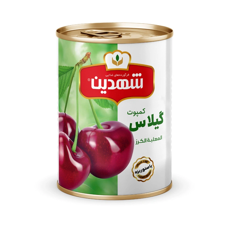 کمپوت گیلاس 370گ شهدین