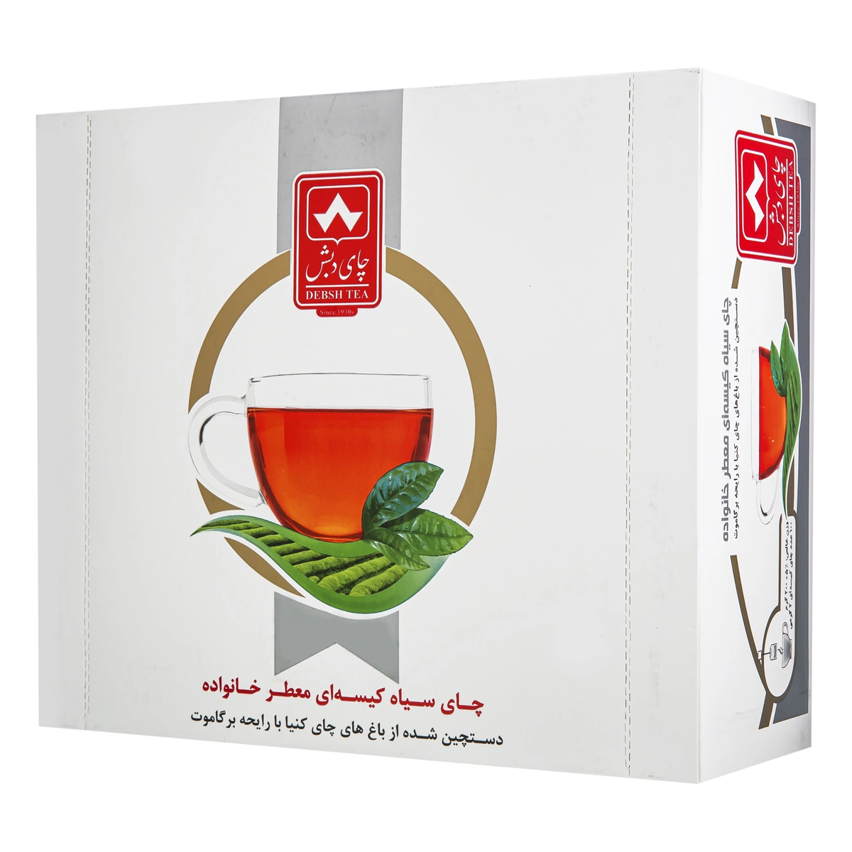 چای سیاه معطر کیسه ای  100عددی دبش