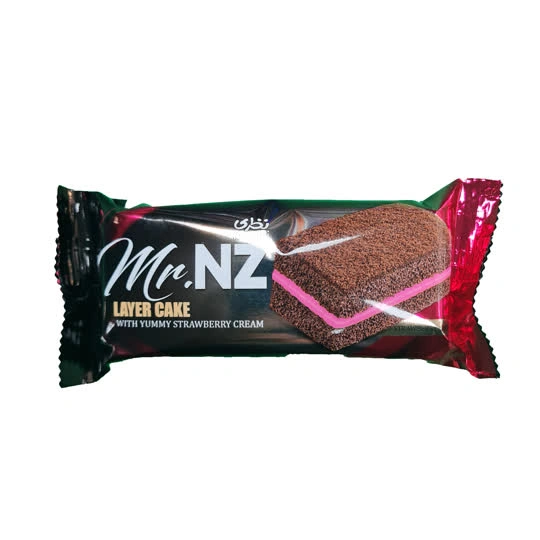 کیک کاکائویی با کرم توت فرنگی نظری