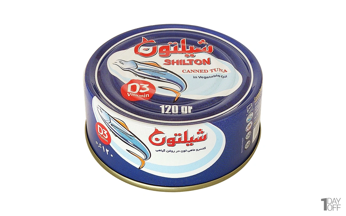 کنسرو ماهی تون 120گرم D3 شیلتون