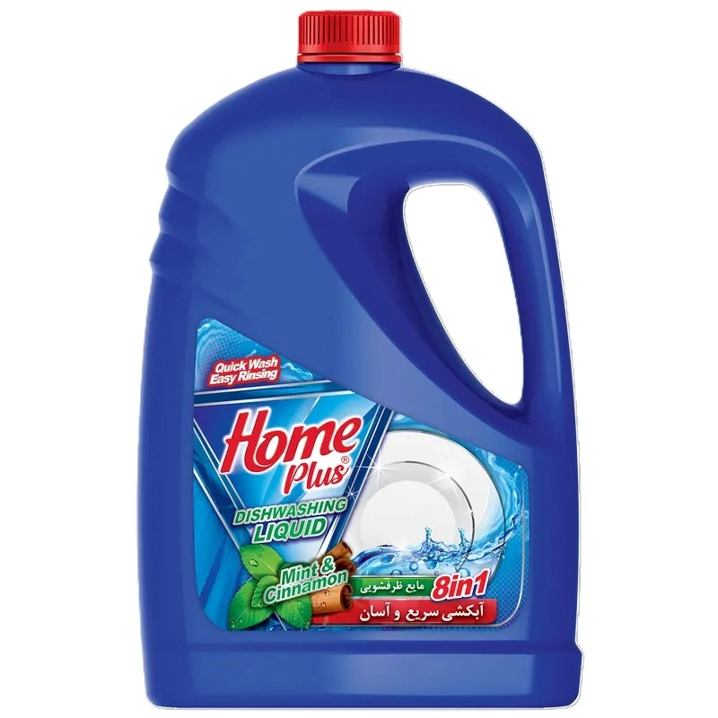 مایع ظرفشویی با رایحه نعنا و دارچین 3750گ هوم پلاس