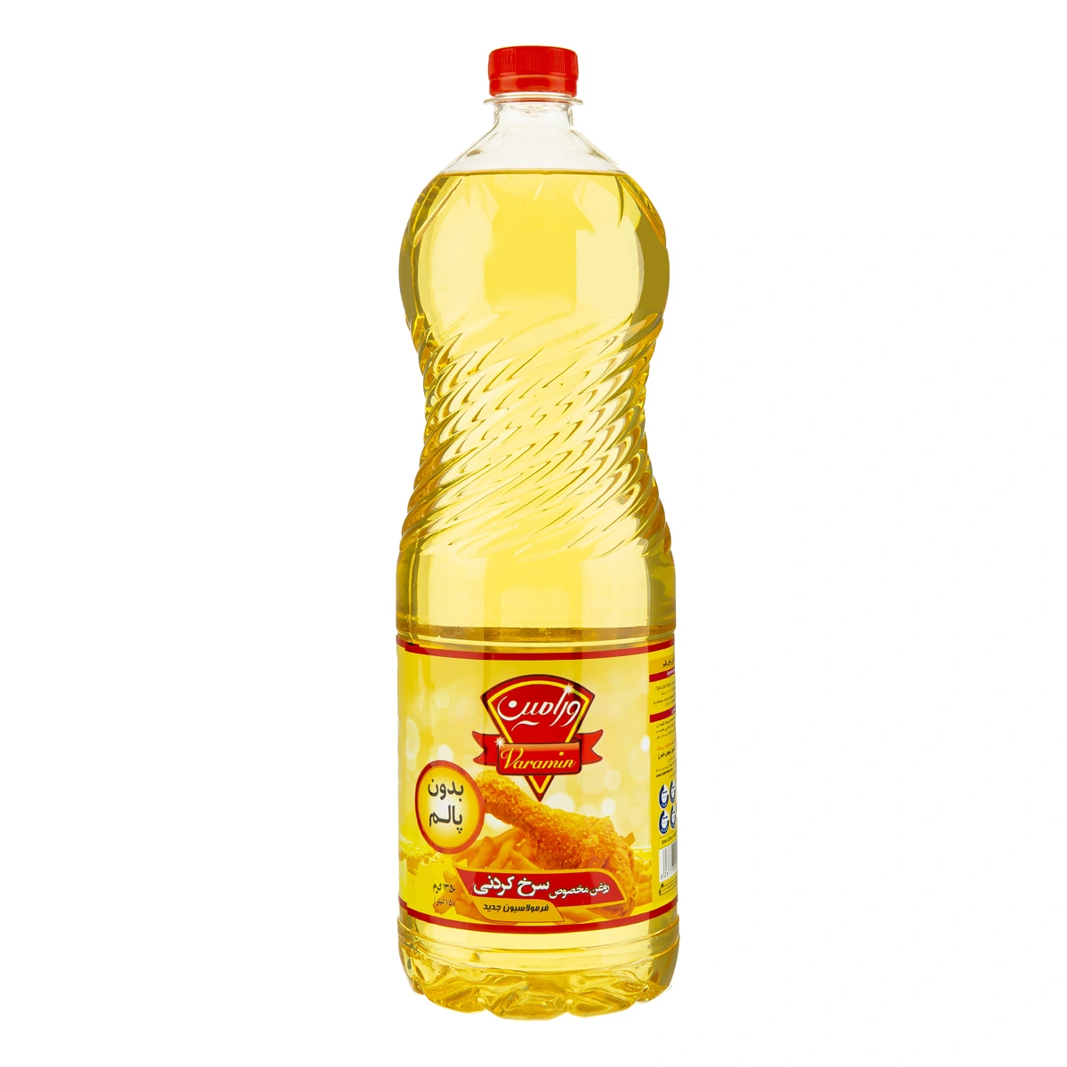 روغن سرخ کردنی بدون پالم 1350گرم ورامین