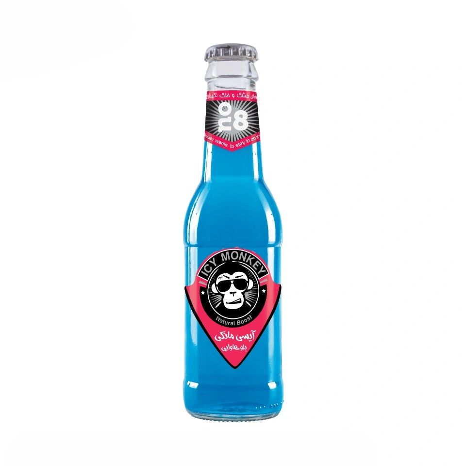 نوشابه گازدار بلو هاوایی 250میل آیسی مانکی