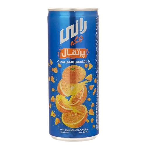 نوشیدنی پرتقال تیکه 240میل رانی
