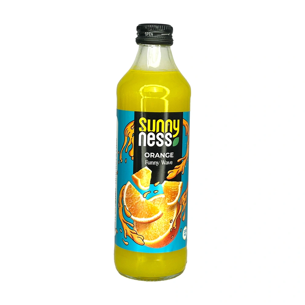 نوشیدنی شیشه ای پرتقال 330سی سی سانی نس