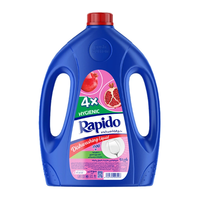 مایع ظرفشویی انارهایژنیک 3500گ راپیدو