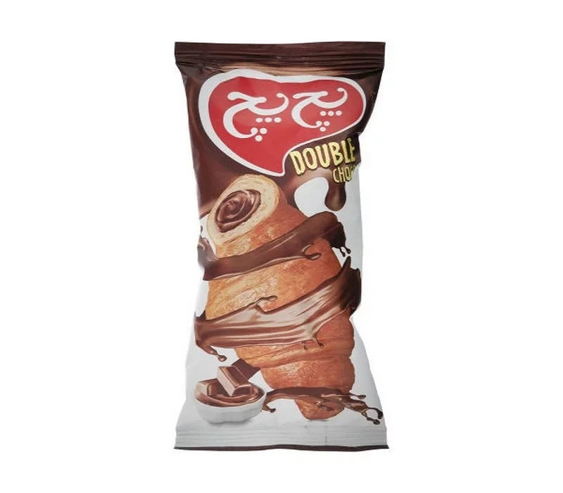 شیرینی لایه ای کروسان دابل چوکو 75گ پچ پچ