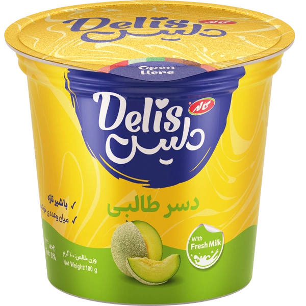 دسر طالبی 100گ دلیس کاله
