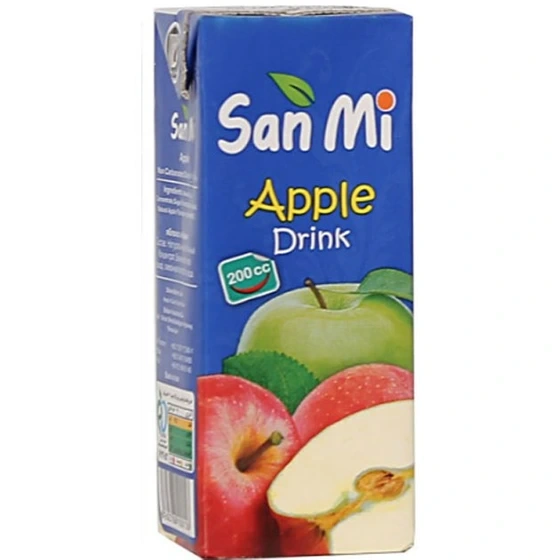 آبمیوه 200سی سی سیب سان می