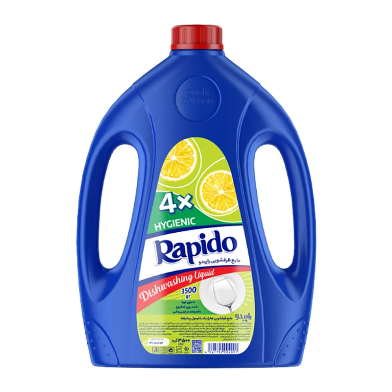 مایع ظرفشویی لیمو هایژنیک 3500گ راپیدو