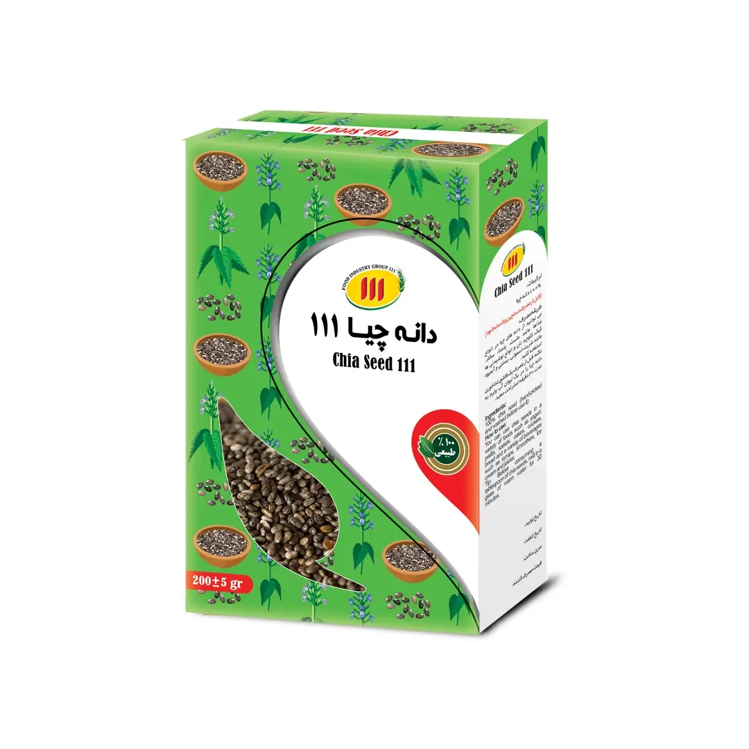 دانه چیا ارگانیک 200گ سه تا یک 111