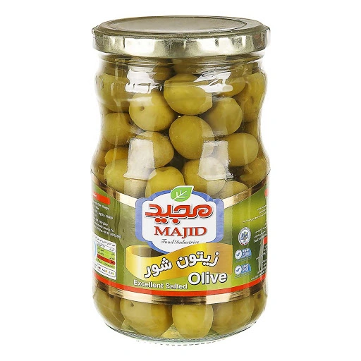 کنسرو زیتون شور 670گرم مجید