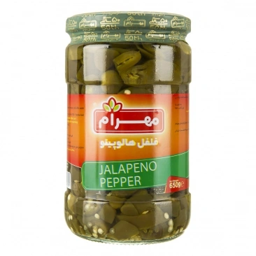 ترشی فلفل هالوپینو 650گرمی مهرام