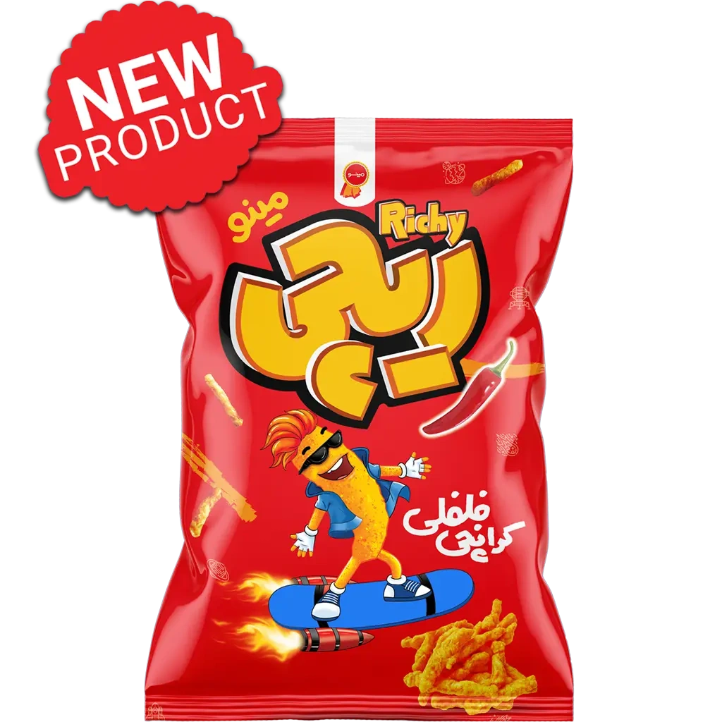 اسنک فلفلی ریچی مینو