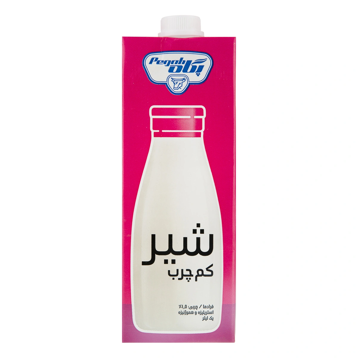 شیر کم چرب پگاه استریلیزه