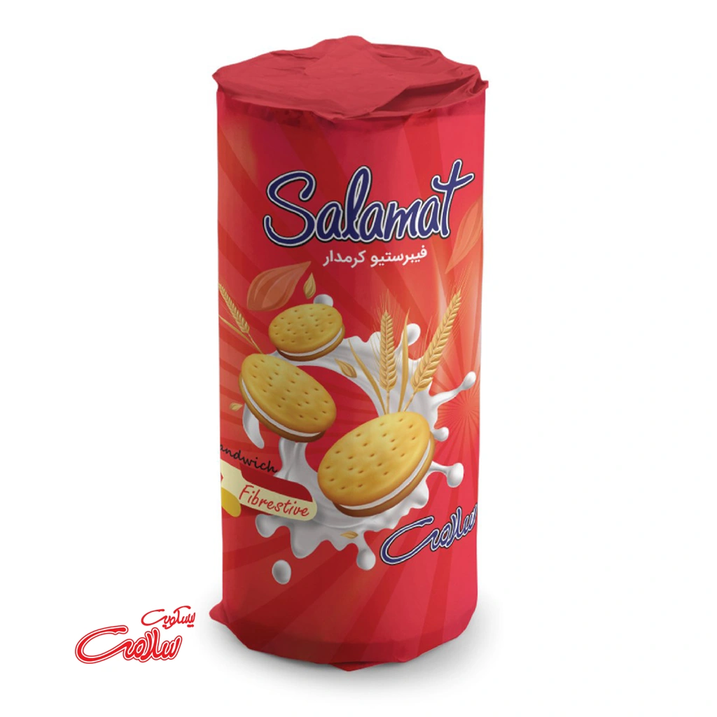 بیسکویت کرمدار فیبرستیو 335گرم سلامت