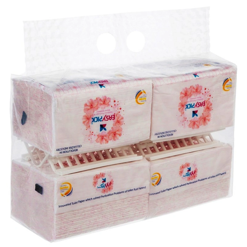 دستمال توالت تاخورده 4عددی ایزی پیک