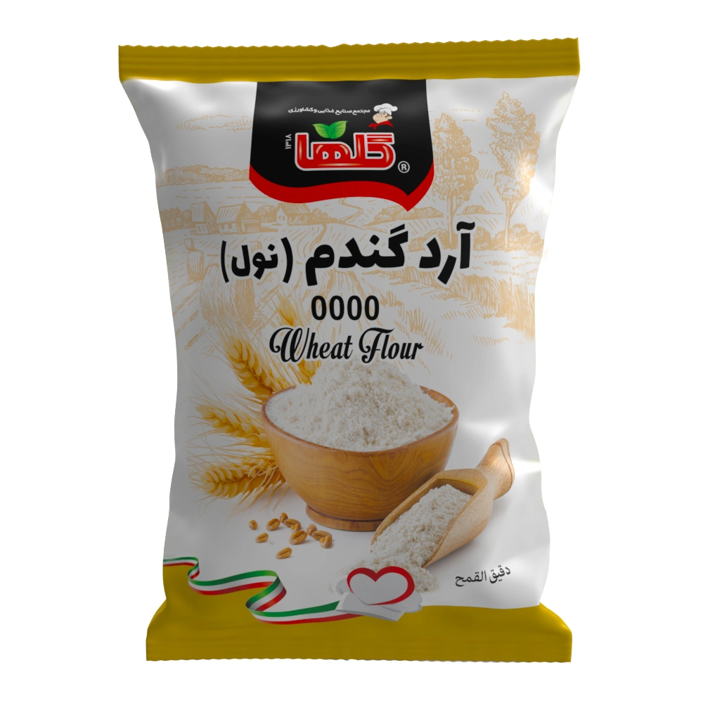 آرد سفید 450 گرم سلفونی گلها