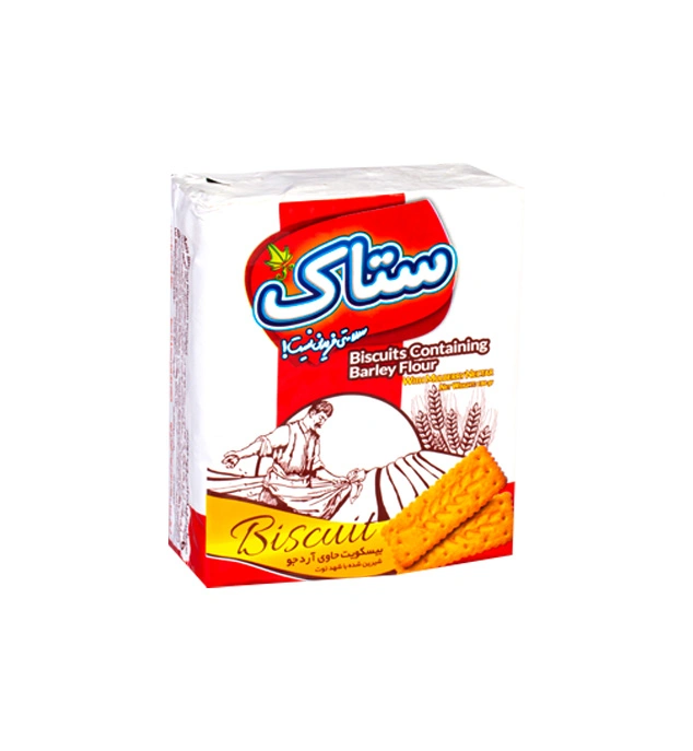 بیسکوئیت ج با شهد توت/ کاکائو  180گ ستاک