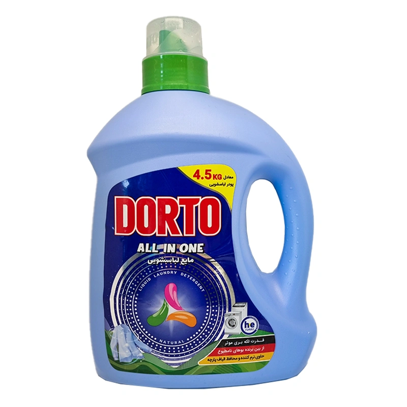 مایع لباسشویی نچرال سبز 2700گ دورتو