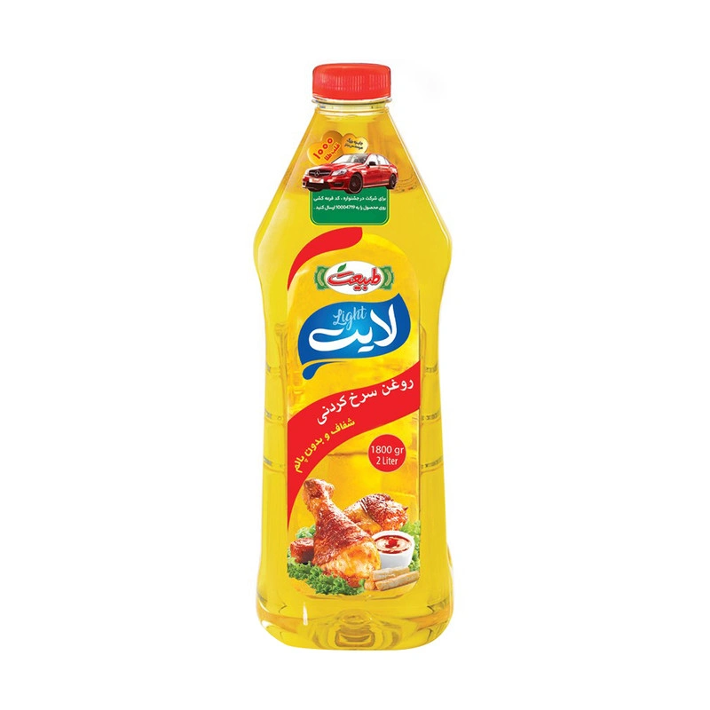 روغن سرخ کردنی 2لیتری لایت طبیعت