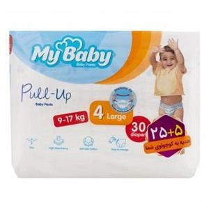 پوشک شورتی  سایز 4 مای بیبی