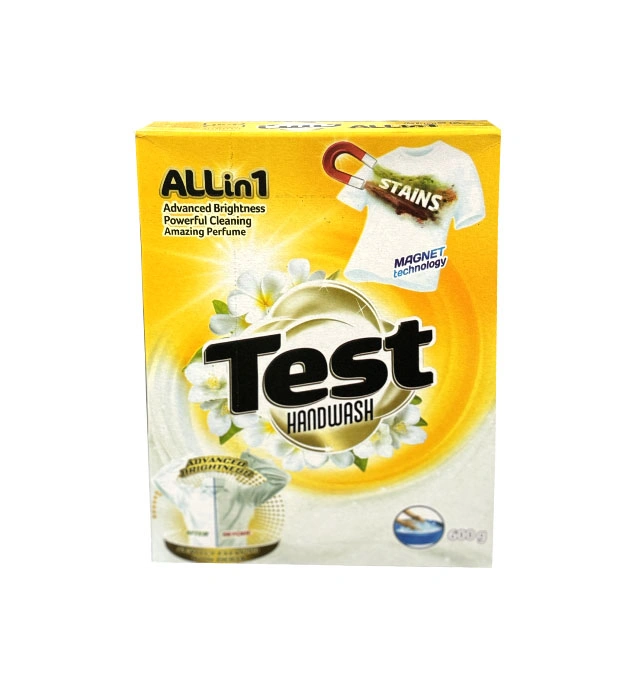 پودر لباسشویی دستی 600گ تست
