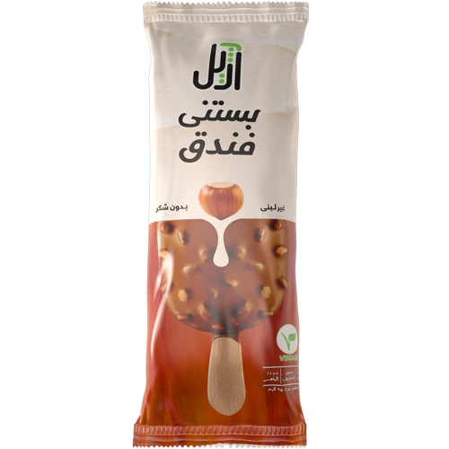 بستنی فندق بدون شکر آژیل