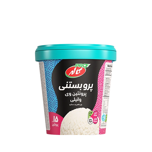 پرو بستنی لیوانی وانیلی کاله