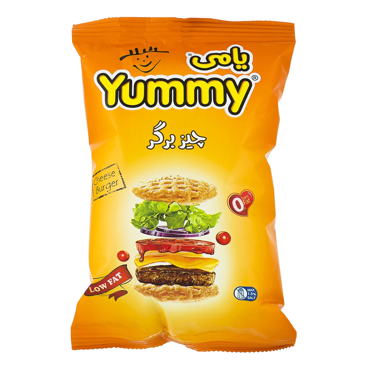 اسنک چیز برگر 40گ یامی