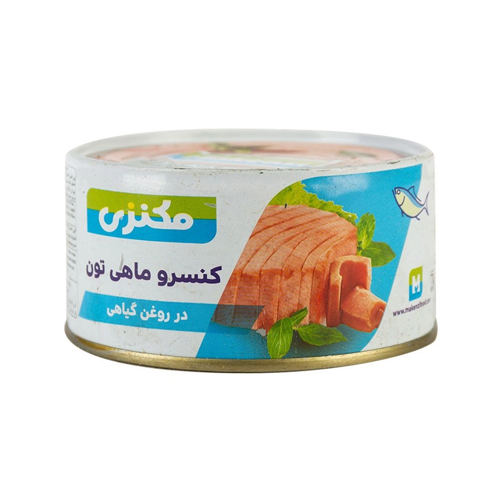 تن ماهی 180 گرمی ساده مکنزی