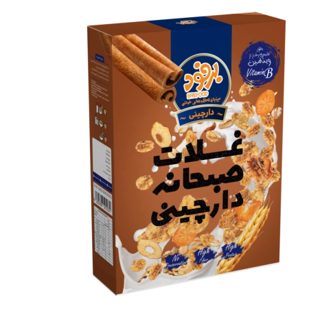غلات صبحانه دارچینی300گ برفود
