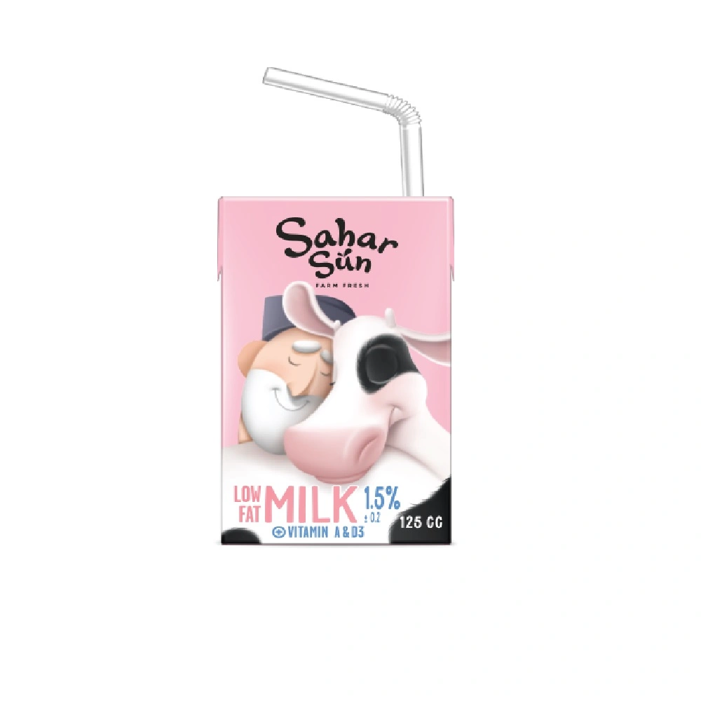 شیر فرادما کم چرب 125میل سحرسان