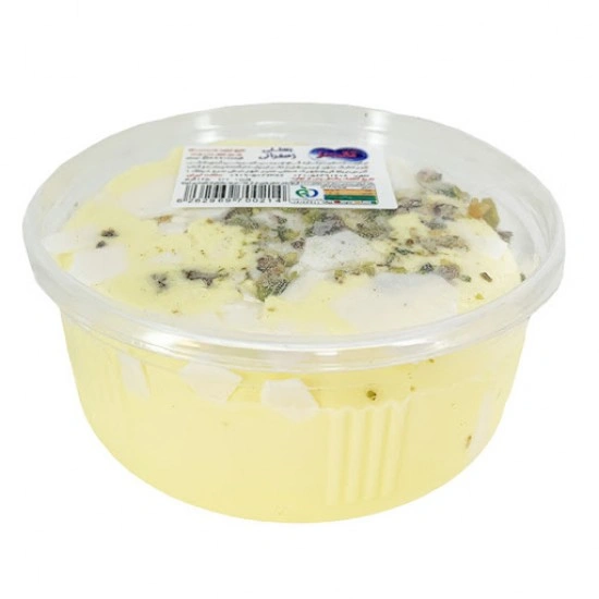 بستنی سنتی زعفرانی سرین بال