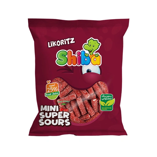 لیکوریتز مخلوط انگشتی آلبالویی شیبا