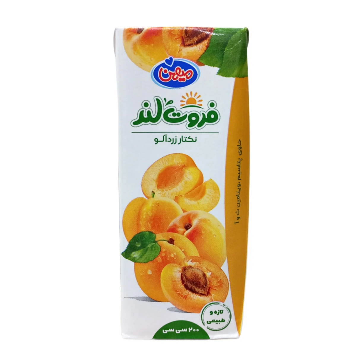 نکتار زرد آلو 200 سی سی فروت لند میهن