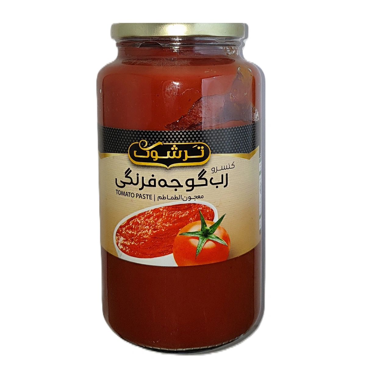 کنسرو رب گوجه شیشه ای1300گ ترشوک