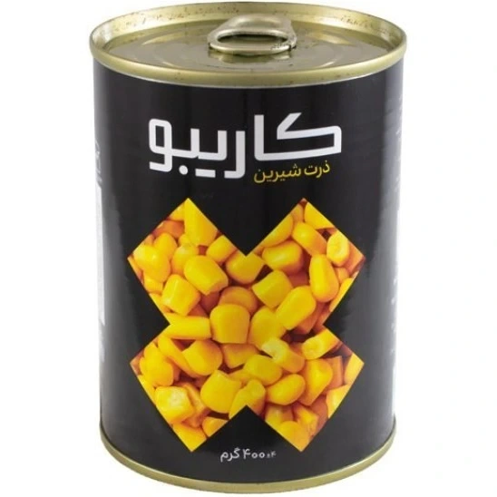 کنسرو ذرت شیرین 400گ کاریبو