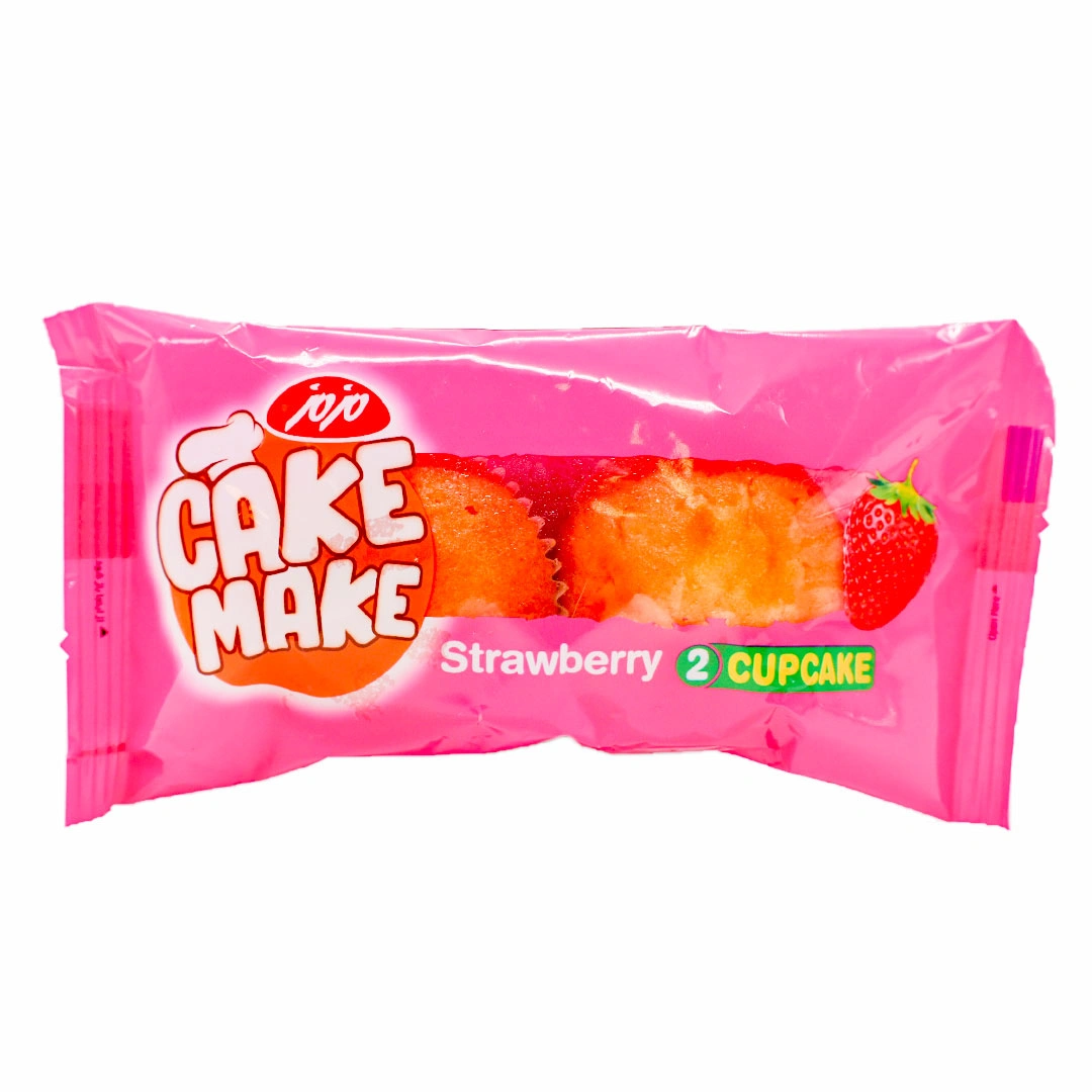 کاپ کیک باطعم توت فرنگی 55گ مزمز